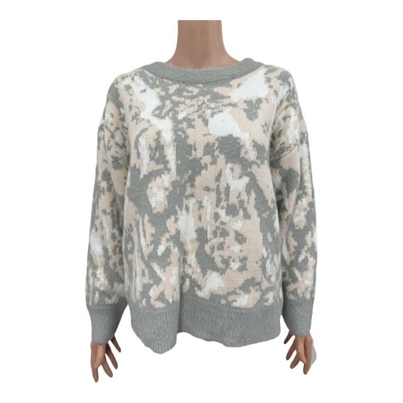 FRNCH Paris Fuzzy Crewneck Sweater NWT - Picture 1 of 7